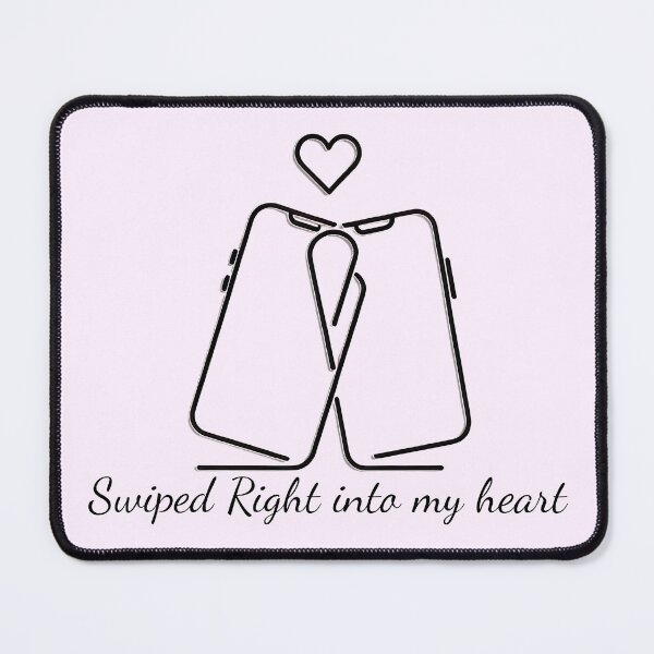Item preview, Swiped Right Into My Heart - Minimalist Love Phones Design designed and sold by MnDShirts.