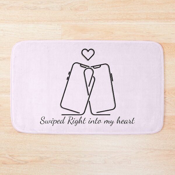 Item preview, Swiped Right Into My Heart - Minimalist Love Phones Design designed and sold by MnDShirts.