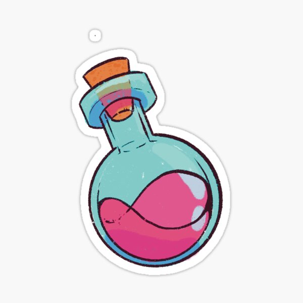 Potion bottle Sticker