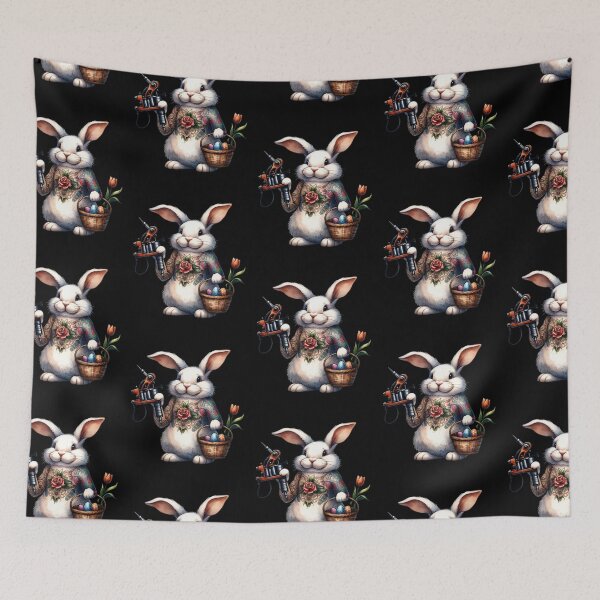 Item preview, Funny Creative rabbit graphics designed and sold by ArtFeverShop.