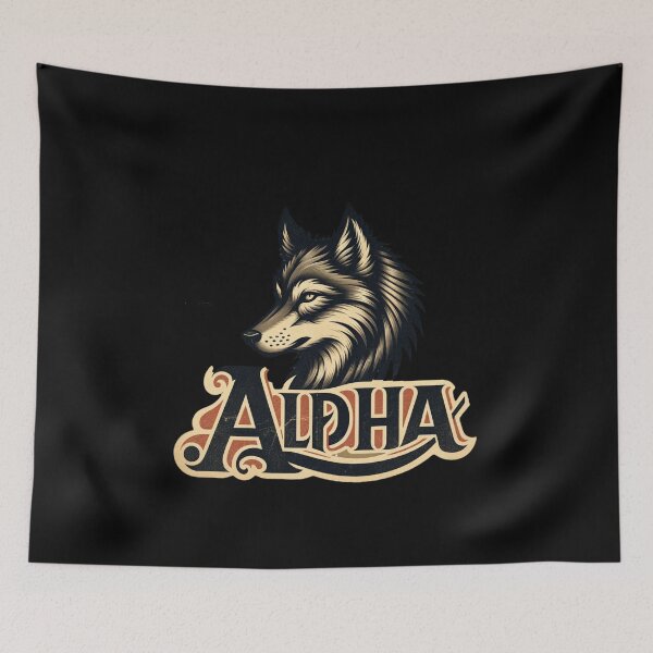 Item preview, "Alpha Spirit - The Leader of the Pack" designed and sold by ChromaticBlend.