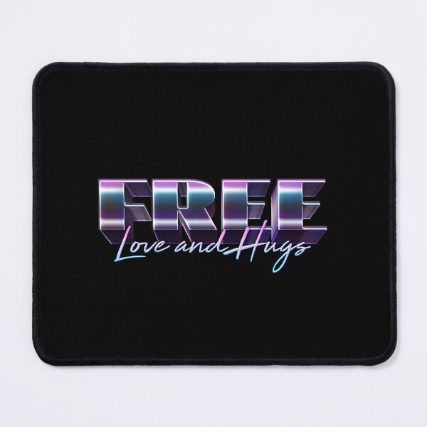 Item preview, Free Love and Hugs Sticker - Chic Quote designed and sold by SlickCity.