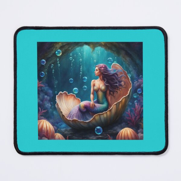 Item preview, Mermaid in Shell designed and sold by prudencehollow.