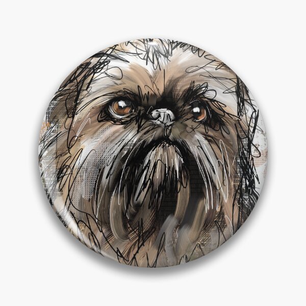 Item preview, Brussels Griffon designed and sold by TraceyMackieArt.