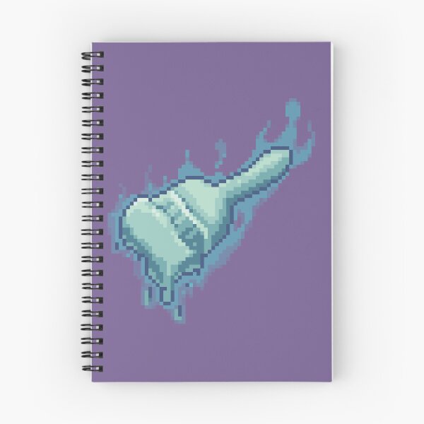 Item preview, Neopet Ghost Paint Brush Pixel Art designed and sold by AyrosArts.