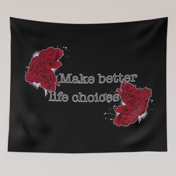 Item preview, Better Choices - Red designed and sold by drayamonster.
