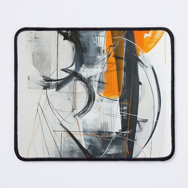 Item preview, Minimalist Zest in Monochrome designed and sold by GodoAbstractArt.