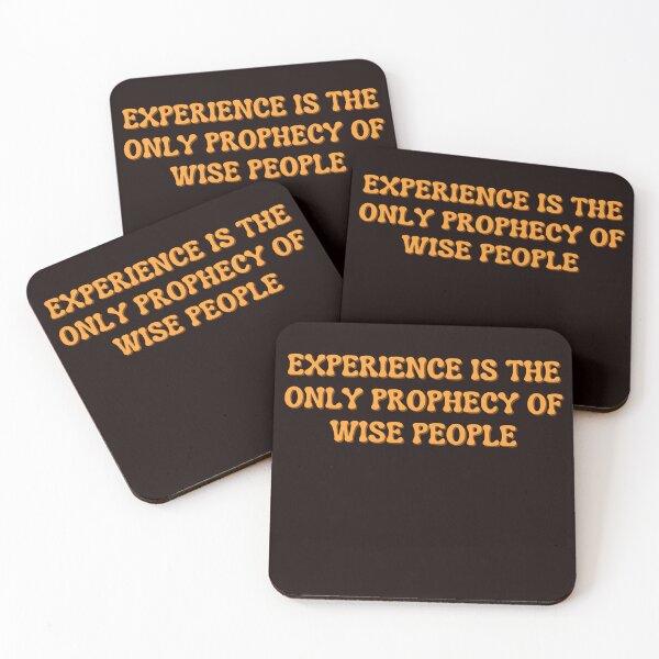 Item preview,  Experience is the only prophecy of wise people designed and sold by ladylalitafanta.