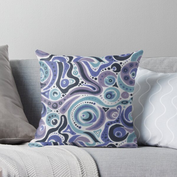 Item preview, Periwinkle Swirls designed and sold by indigohours.