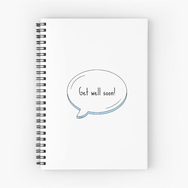 Item preview, Get well soon! Text Bubble designed and sold by wonderxwander.
