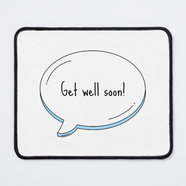 Item preview, Get well soon! Text Bubble designed and sold by wonderxwander.