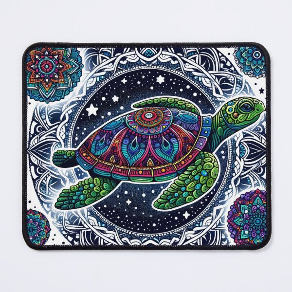Item preview, Cosmic navigating turtle designed and sold by Guia de Vida.