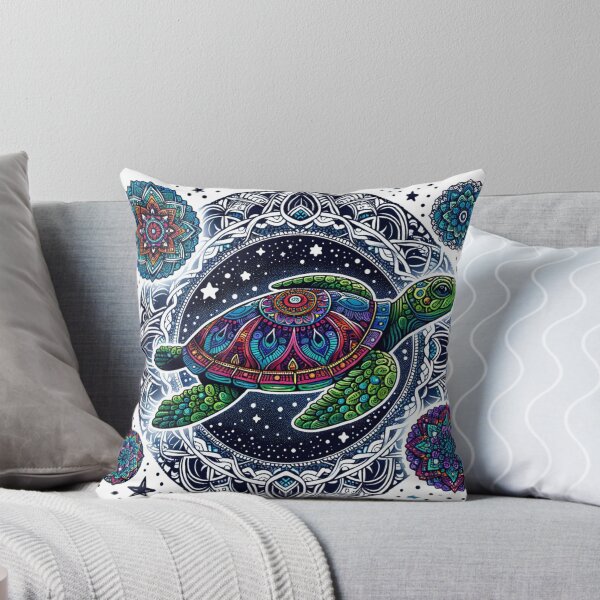 Item preview, Cosmic navigating turtle designed and sold by Guia de Vida.