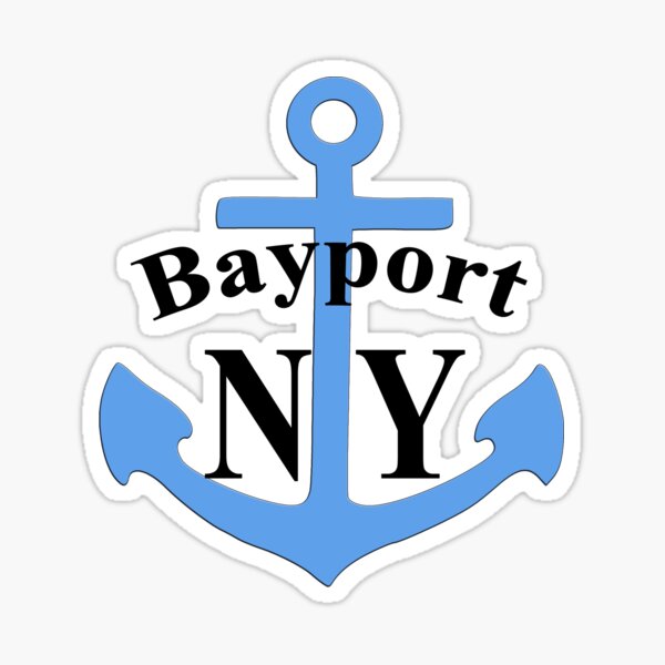 Bayport, NY Anchor - Hardy Boys Sticker