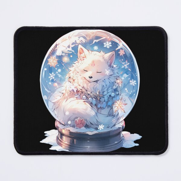 Artikelvorschau, Schneekugelfuchs entworfen und verkauft von A-Artistries.
