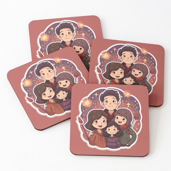 Item preview, Fireworks Party With The Family designed and sold by VivaIconicPrint.