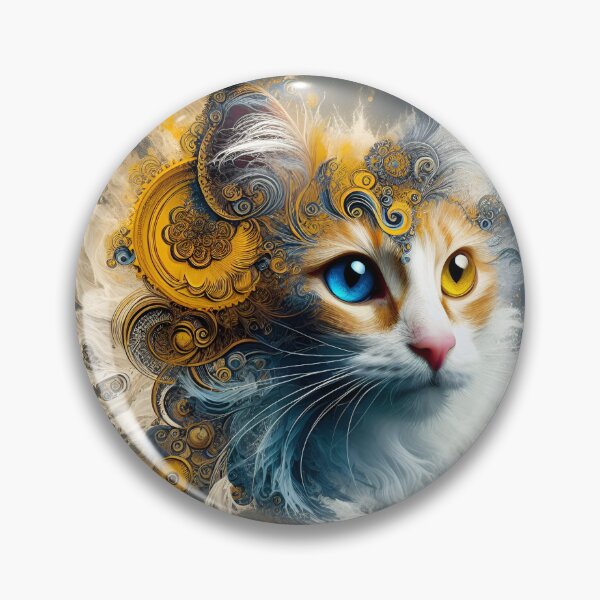 Item preview, Duchamp's Feline Canvas designed and sold by BastKittyStore.