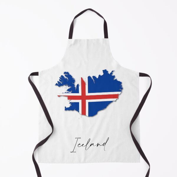 Item preview, Iceland Country Map and Flag Reykjavik Europe designed and sold by dk-design85.