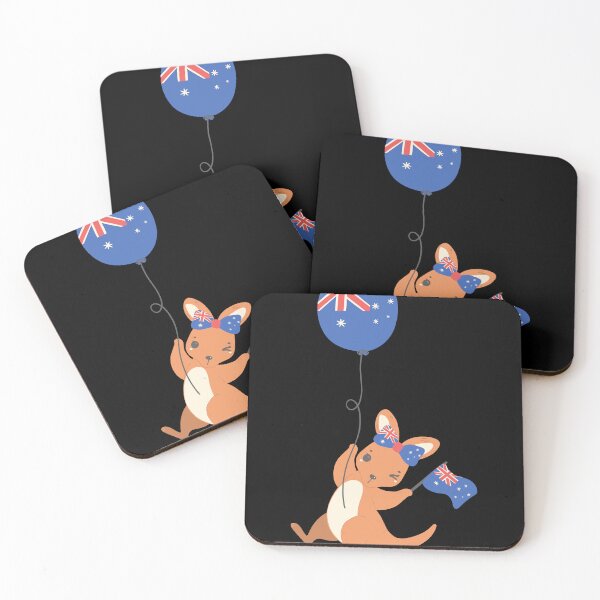 Item preview, Happy Australia Day baby Kangaroo - Australia Day   designed and sold by Smix Pixels.