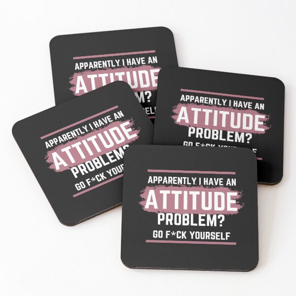 Item preview, Apparently I Have An Attitude - Chic Cheeky  designed and sold by SlickCity.