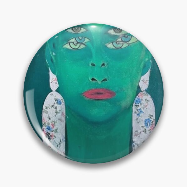 Item preview, Abstracted face with a flowers by Gela Mikava designed and sold by Gela Mikava.