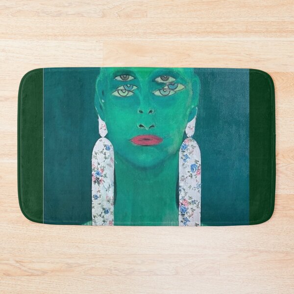 Item preview, Abstracted face with a flowers by Gela Mikava designed and sold by Gela Mikava.