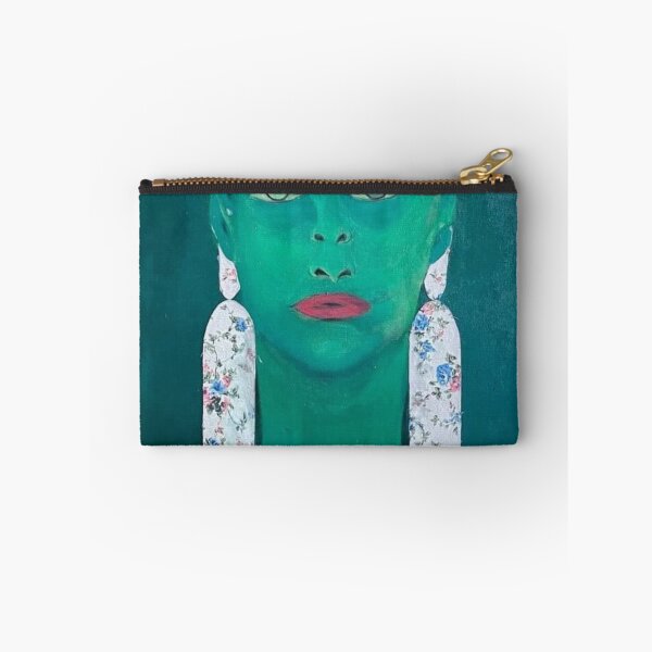 Item preview, Abstracted face with a flowers by Gela Mikava designed and sold by Gela Mikava.