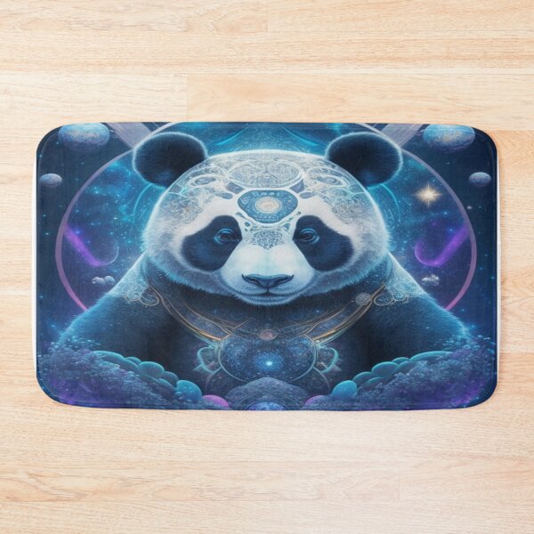 Item preview, stary night panda bear in space  designed and sold by dimaxstore.
