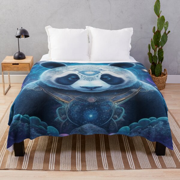 Item preview, stary night panda bear in space designed and sold by dimaxstore.