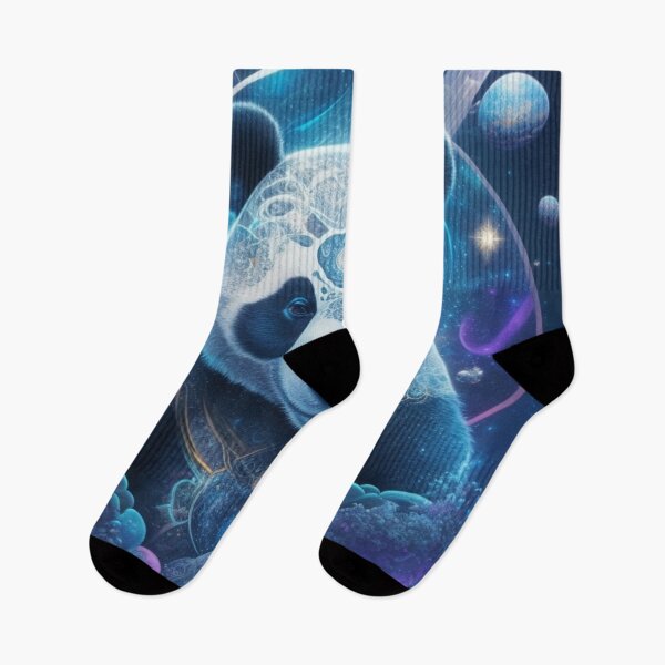 Item preview, stary night panda bear in space  designed and sold by dimaxstore.