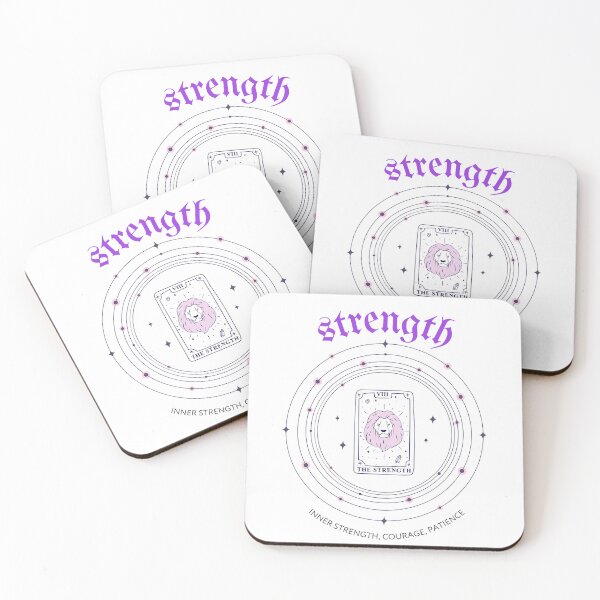 Item preview, Tarot The Strength designed and sold by MonochromeEcho.