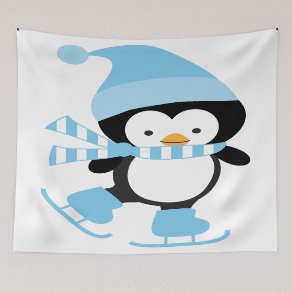 Item preview, A WINTER PENGUIN COLORFUL designed and sold by Sanny88.
