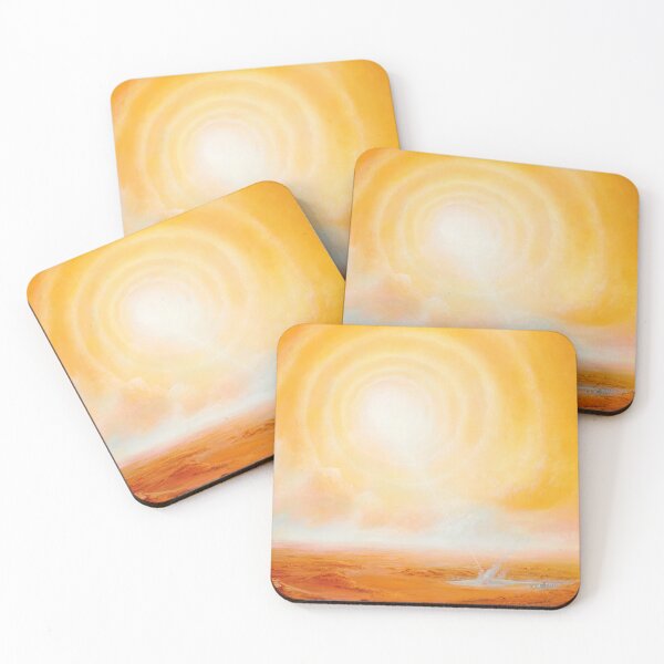Item preview, Focal point - beam of light evaporates sea water designed and sold by art paintings.