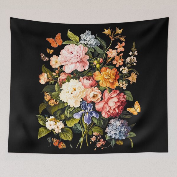 Item preview, Aesthetic Cottagecore Vintage Flower Botanical designed and sold by ReachForArt.