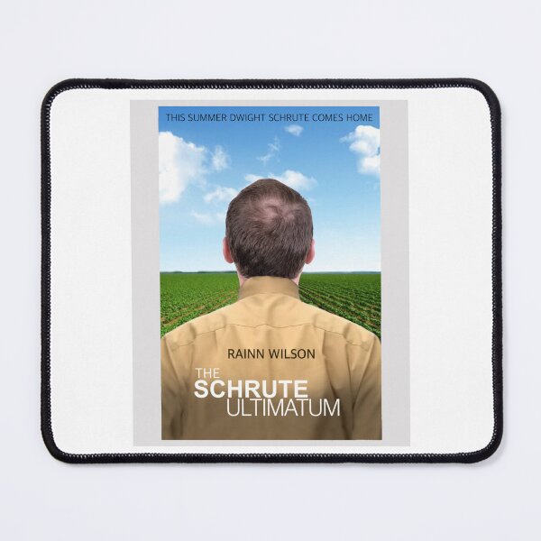 Item preview, The Schrute Ultimatum Dwight's Espionage Parody Movie Poster designed and sold by imthatposterguy.