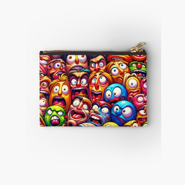 Item preview, Facial Frenzy: A Cavalcade of Colourful Cartoon Emotions designed and sold by ArtComixHaven.