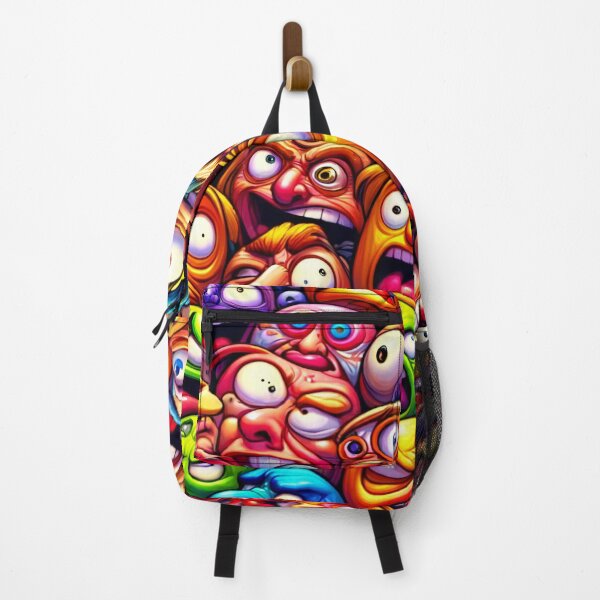 Item preview, Facial Frenzy: A Cavalcade of Colourful Cartoon Emotions designed and sold by ArtComixHaven.