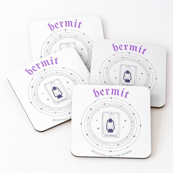 Item preview, Tarot The Hermit designed and sold by MonochromeEcho.