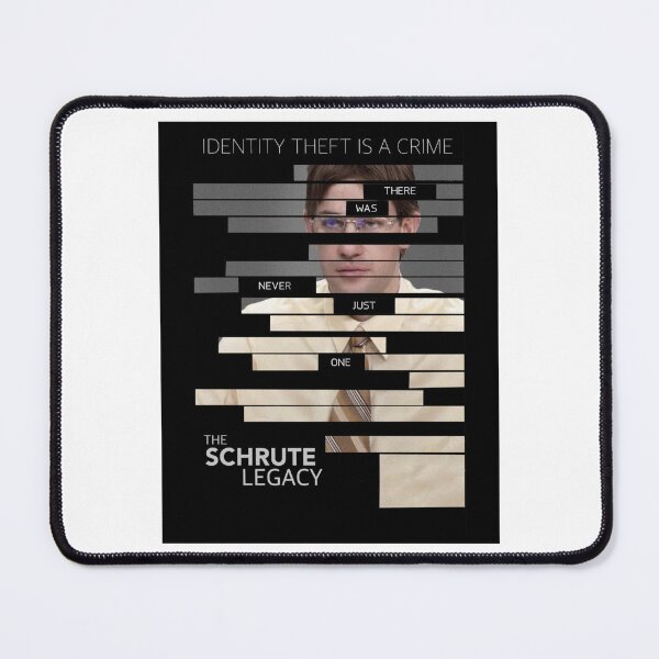 Item preview, The Schrute Legacy Dwight's Espionage Parody Movie Poster designed and sold by imthatposterguy.
