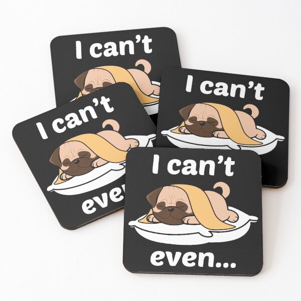 Item preview, THE 'I CAN'T EVEN' CHRONICLES OF A BLISSFULLY DOZING PUP designed and sold by BorczVisuals.