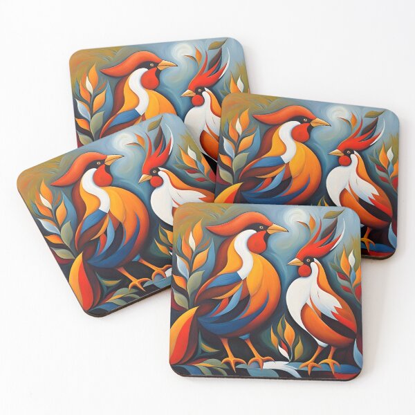 Item preview, Avian Aubade of Flames designed and sold by AJSRPrints.