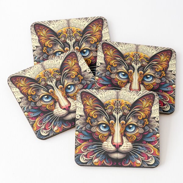 Item preview, Whimsical Feline Elegance designed and sold by BastKittyStore.