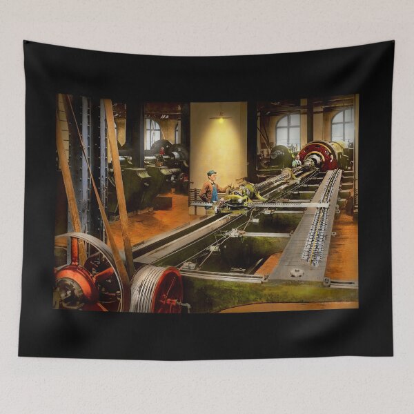 Item preview, Machinist - Gun - Rifling Cannons 1910 designed and sold by Mike Savad Photography.