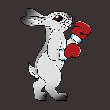 Artwork thumbnail, Boxer Bunny by Rabbid--Rabbit