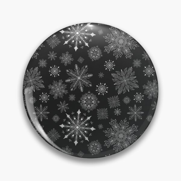 Item preview, Intricate Snowflakes, Black designed and sold by serafineaandd.