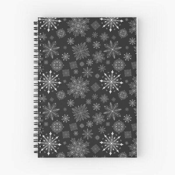 Item preview, Intricate Snowflakes, Black designed and sold by serafineaandd.