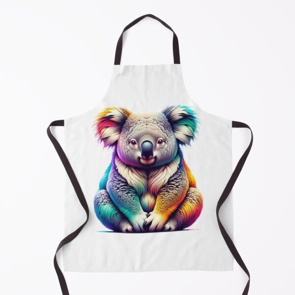 Item preview, Relaxed Meditation Colorful Happy Koala designed and sold by FunArt4Everyone.