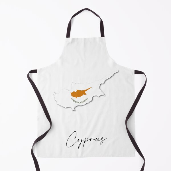 Item preview, Cyprus Country Map and Flag Nicosia Europe designed and sold by dk-design85.