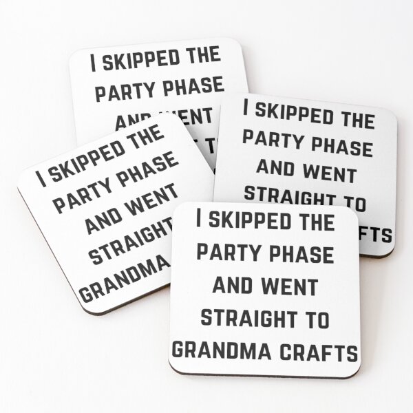 Item preview, Grandma Crafts - Black designed and sold by Clsweetcreations.