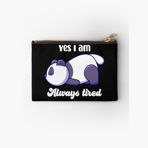 Item preview, Always Tired Panda - Cute, Kawaii, Napping, Sleepy designed and sold by therocketman.